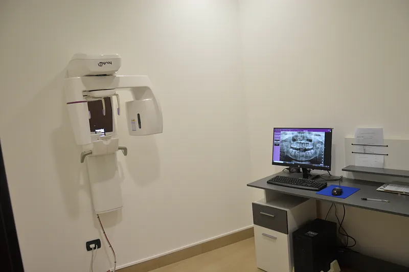 La stanza della radiografia panoramica