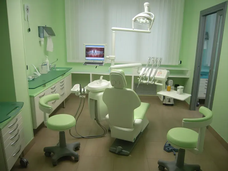 Sala operativa con il riunito verde